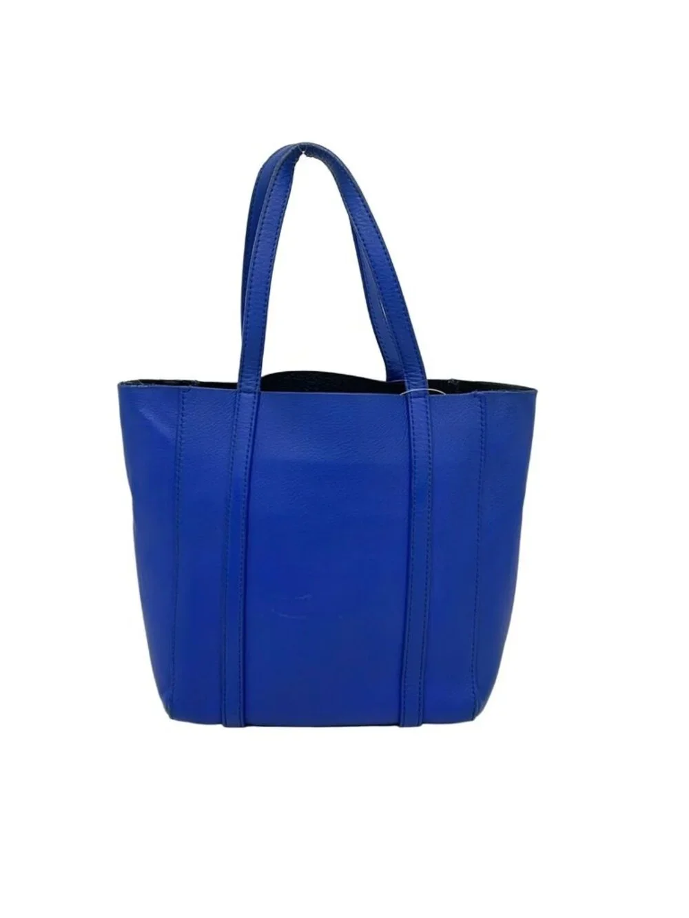 Balenciaga Tote Everyday Xxs Blue 2-Way Leather